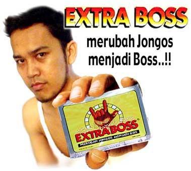 Gambar Lucu Iklan Extra Boss  Foto dan Gambar Lucu