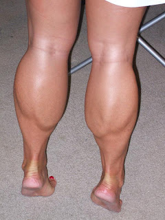 bbw natural muscular calves fetish