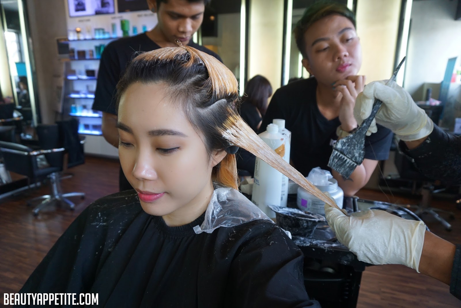 My Hair Transformation Cat Rambut Ungu Di Toni Guy PIK Beauty