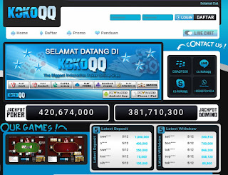 KokoQQ.com || Agen Poker V & Domino Terpercaya 100%