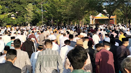 Pemkot Palu Gelar Shalat Idul Fitri di Lapangan Vatulemo 