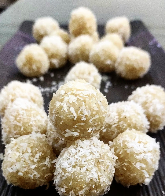 Best coconut ladoo with health benefits