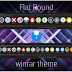 Flat Round WinRAR Theme 