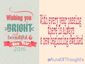 Aura of thoughts- New Year Resolution