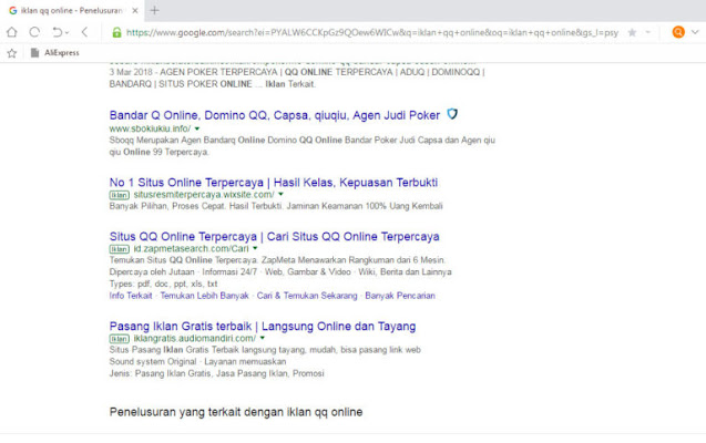 Jasa Iklan Google Ads Website Judi Online - Mpoads.com