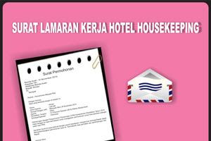 Lamaran Kerja Hotel Bab Housekeeping