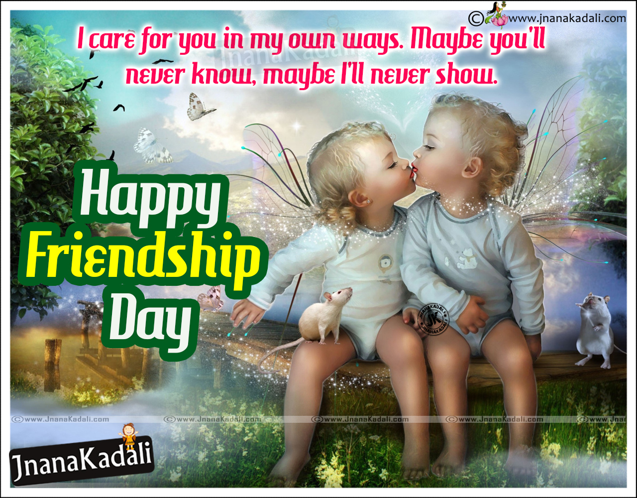 Happy Friendship Day 2016 Quotes Greetings in English | JNANA KADALI
