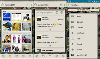 BBM MOD ARMY V3.0.1.25 APK