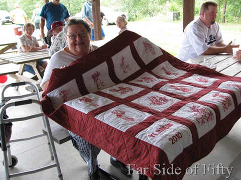 Aunt Grace and the quilt
