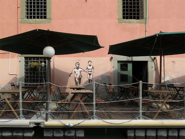 La Bodeguita seen from the canal, Livorno