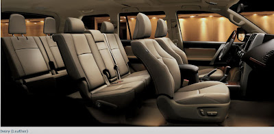 2013 prado seats arrangement