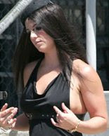 flat chest of shannon funk, who is lesbian partner of britney spears