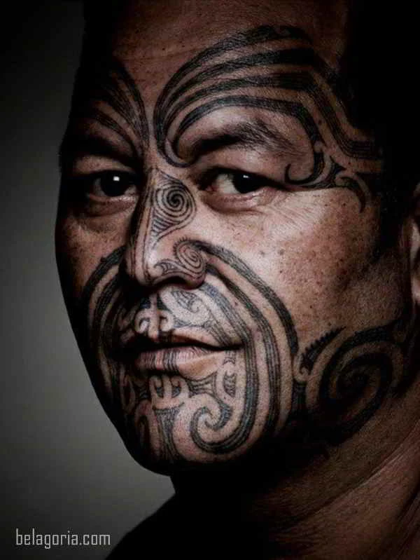 Imagen de un Tatuaje tribal para hombre