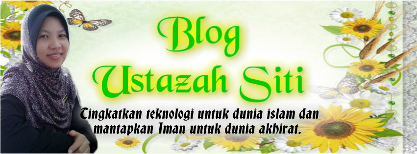 Blog Ustazah Siti: Pendidikan Islam