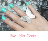 vernis à ongles kiko mint green