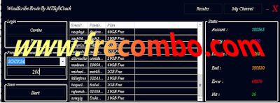 WindScribe Brute Checker By MTSoftCrack