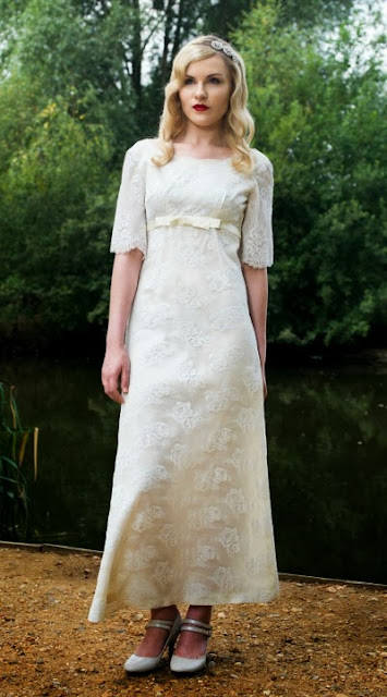 1960s vintage wedding dresses c. HVB vintage wedding blog