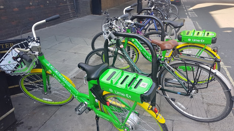 Lime bikes