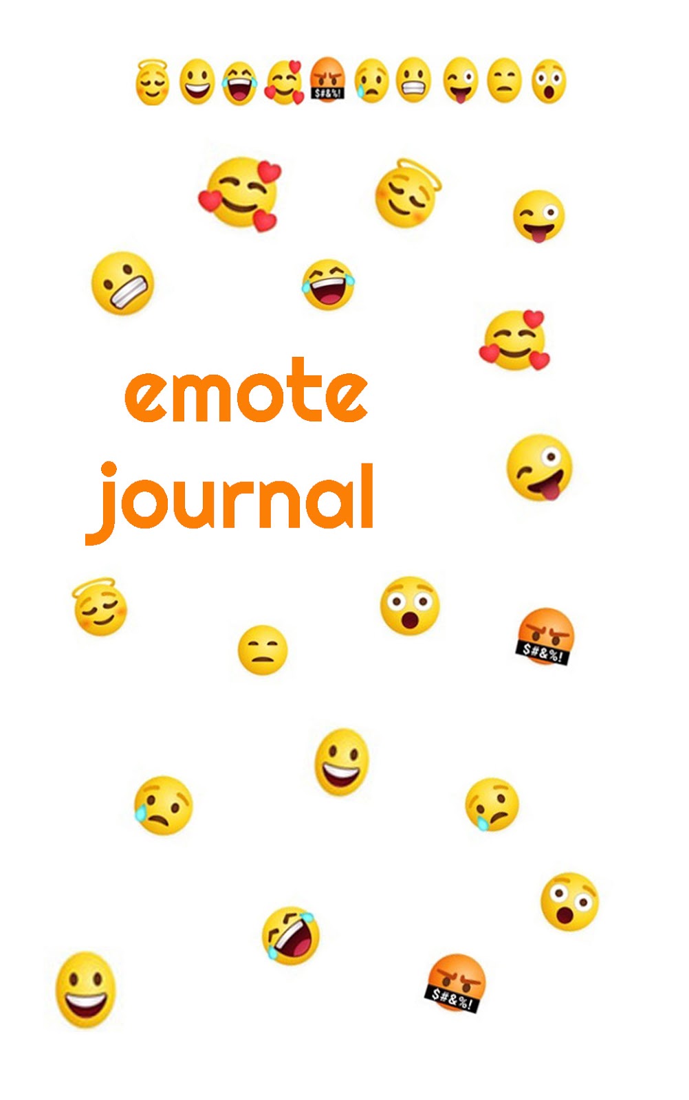 GNL Journal - circle your emotion, write about it.