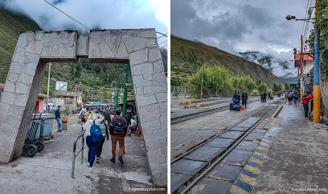 Trem para Machu Picchu, Estação de Ollantaytambo