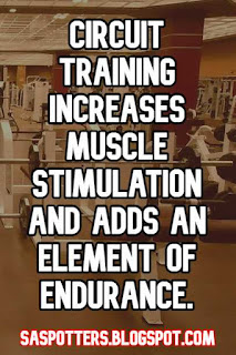 Circuit training increases muscle stimulation and adds an element of endurance.