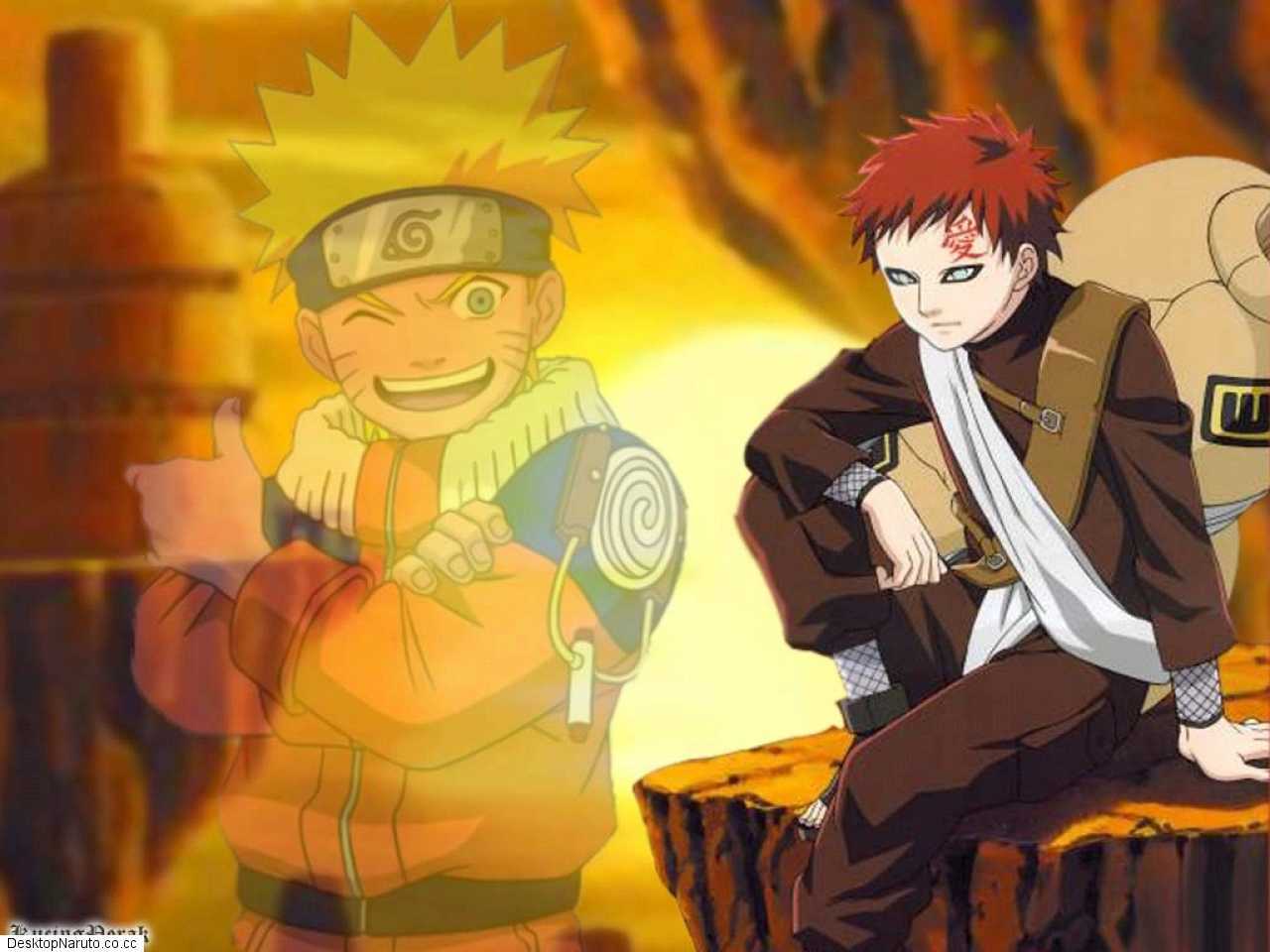 Naruto And Gaara