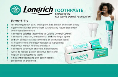 Longrich Products White Tea Toothpaste