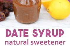 DATE SYRUP NATURAL SWEETENER