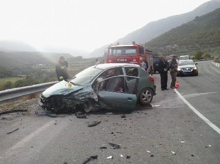 Car accident in Shkoder, 4 people injured