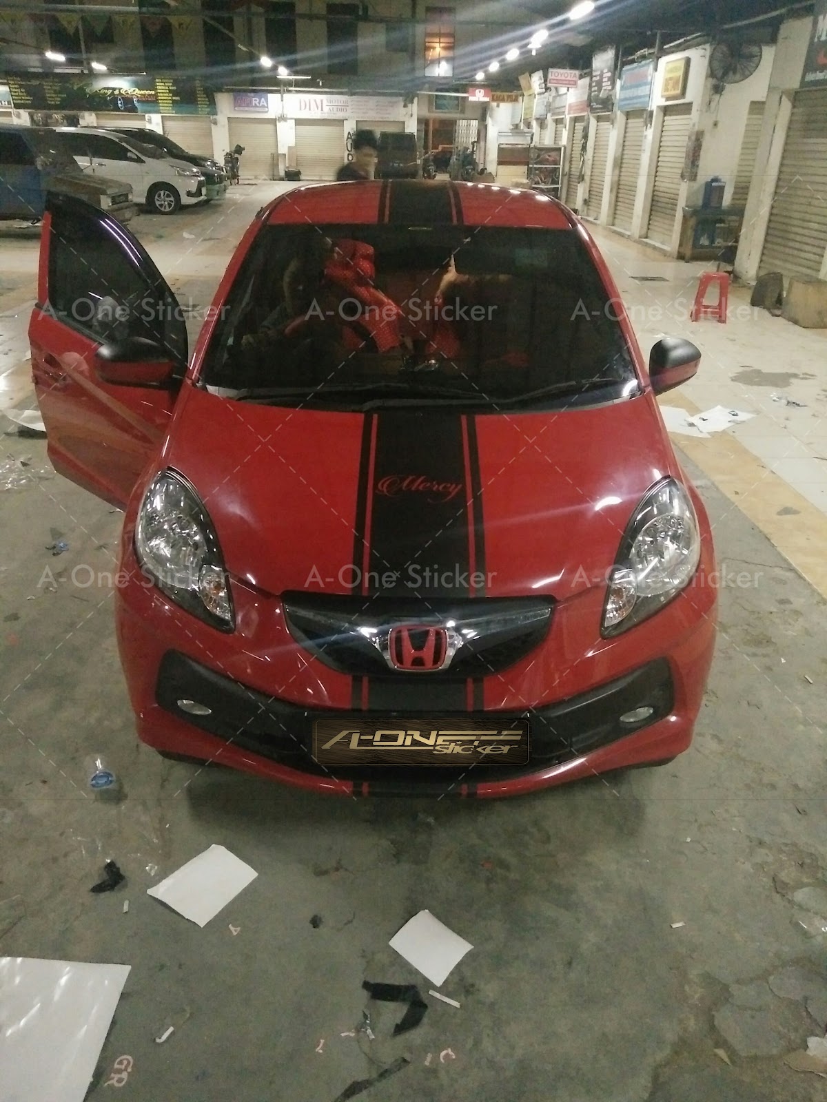 Modifikasi Stiker Mobil Brio Modifotto