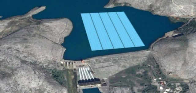 Photovoltaic plant over Vau i Dejes Lake, the investment that lowers the cost of energy in Albania