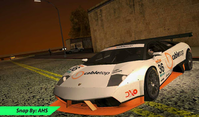 Lamborghini Murciélago RS V GT1 Car Mod gta sa android from gtaam car mod