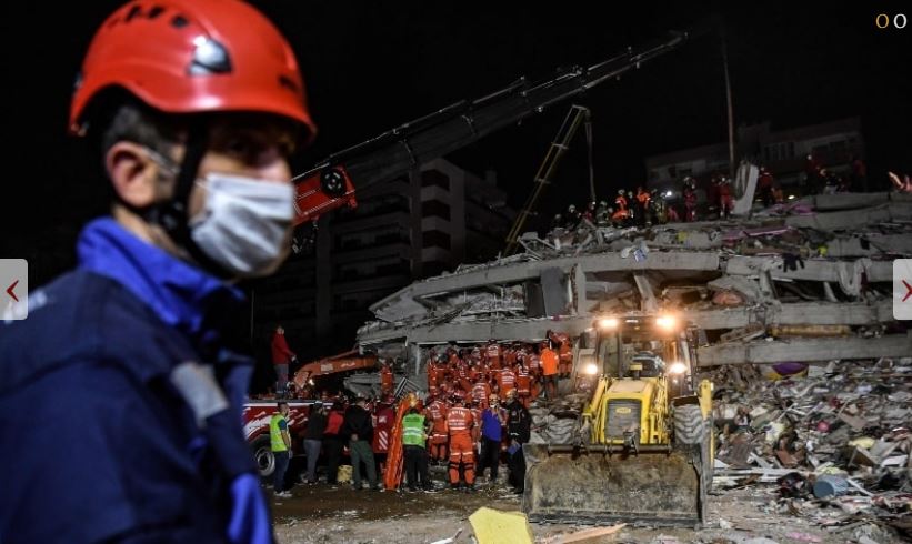 26 dead, buildings collapse as major quake hits Turkey, Greece