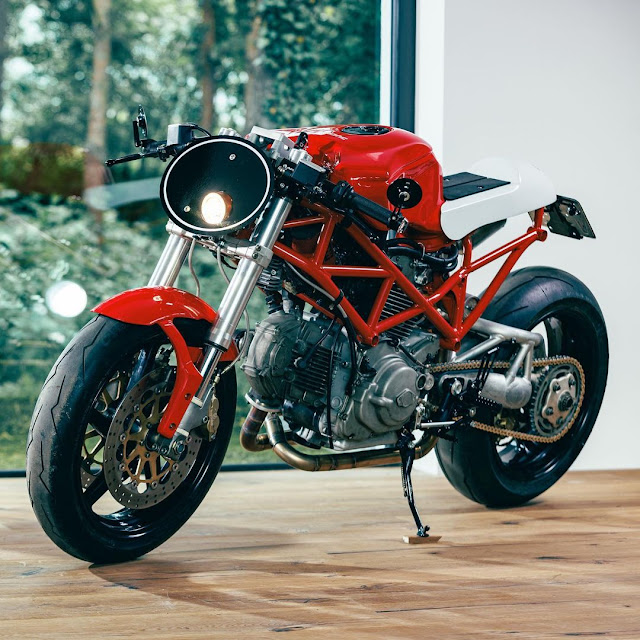 Ducati Monster By Gas & Oil Bespoke Motorcycles