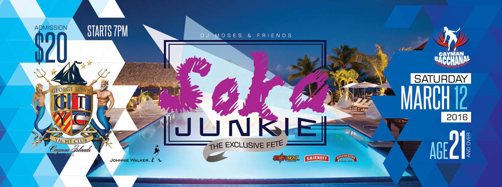 Carib Gallery Journal Event Soka Junkie 16 The Exclusive Fete On Saturday March 12 16 7 00pm 11 00pm At The George Town Yacht Club Cayman Islands Wi