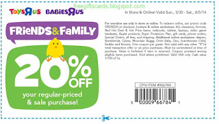 Free Printable Babies R Us Coupons