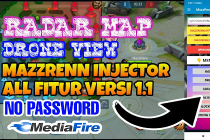 Kumpulan Script MLBB ~ APLIKASI MOD MOBILE LEGENDS || MazzRenn Injector Versi 1.1