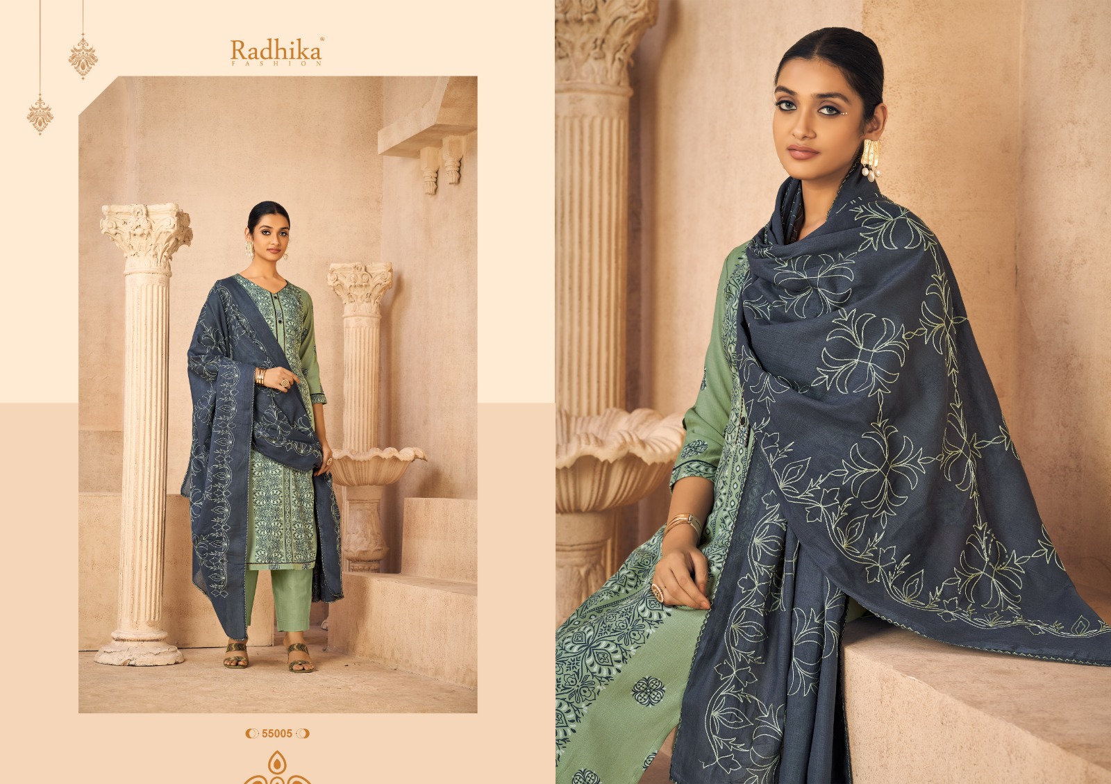 Black Berry Vol 2 Radhika Fashion Pant Style Suits Manufacturer Wholesaler