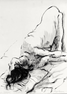 brush and ink life drawing