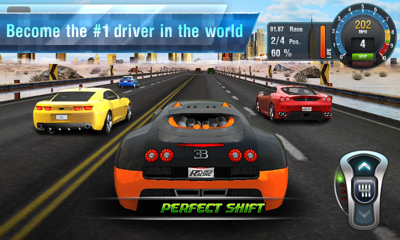 Drag Racing Real 3D apk app (application) for your android 