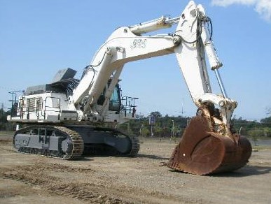 gambar truk bego Liebherr R984C