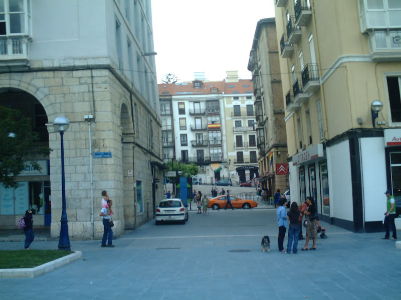 Plaza de Pombo en Santander