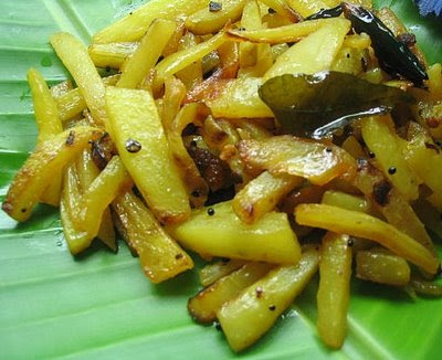 Stir-fried Green Papaya