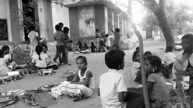 Children at Manitham in Manamadurai, Tamil Nadu