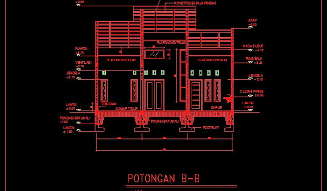 rumah type 54