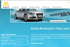 mcdonalds audi a3