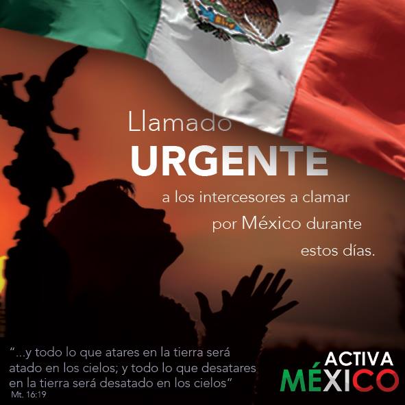 Resultado de imagen para Orar por México