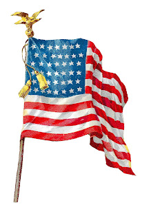 flag american vintage patriotic image illustration