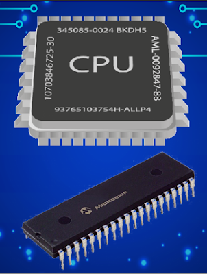 microcontrôleur, microprocesseur