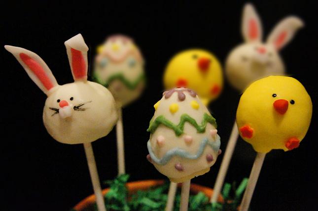 cake pops recipe. Easter Cake Pops